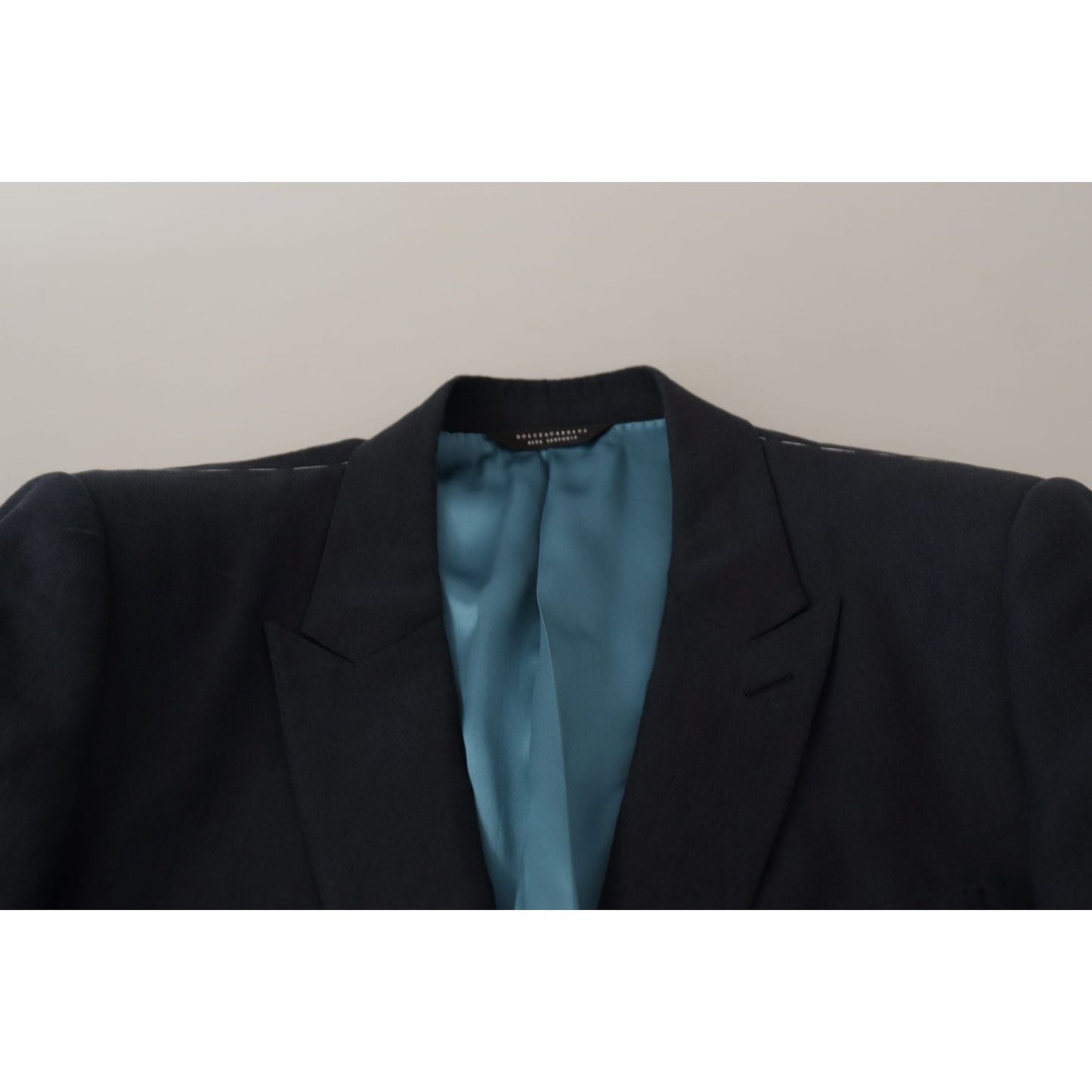 Dolce & Gabbana Dark Blue ALTA SARTORIA Jacket Coat Blazer JKT3379- 56