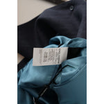 Dolce & Gabbana Dark Blue ALTA SARTORIA Jacket Coat Blazer JKT3379- 56