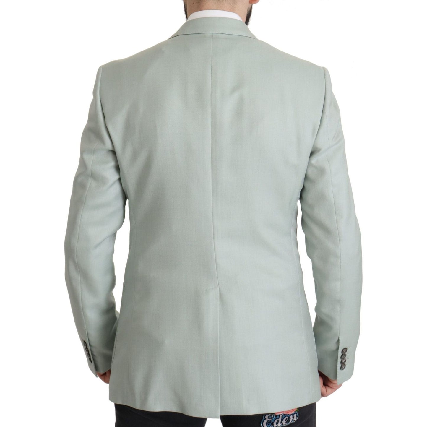Dolce & Gabbana Green Cashmere Jacket Blazer Jacket JKT3398- 52