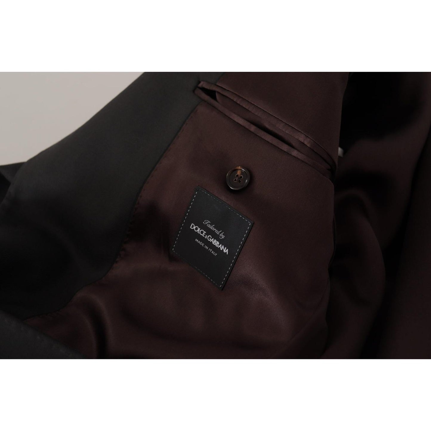 Dolce & Gabbana Black Wool Single Breasted Blazer v JKT3403- 48