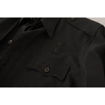 Dolce & Gabbana Dark Green Cotton Slim Fit Casual Men Shirt TSH82929- 40