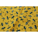 Dolce & Gabbana Yellow Printed DG Logo Square Mens Handkerchief Scarf MS6270
