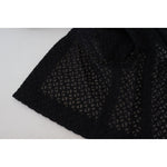 Dolce & Gabbana Black Button Down Long Blazer Cotton Jacket JKT3505 - 40