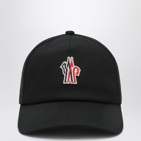 Moncler Grenoble Black Cap with visor and logo patch LDin,Men,Men > Accessories,Men > Accessories > Scarves Hats & Gloves,Spring - Summer 2025,Yes Eu 3B000-0304863/Q_MONGR-999_100