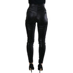 Dolce & Gabbana Black Washed Cotton Skinny Denim Jeans PAN73101 - 36