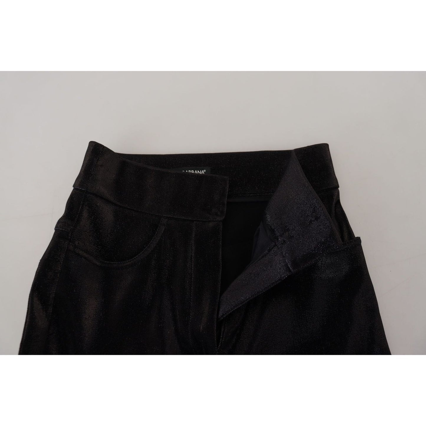 Dolce & Gabbana Black Washed Cotton Skinny Denim Jeans PAN73101 - 36