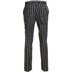 Elegant Black and White BENCIVENGA Pants BENCIVENGA Black