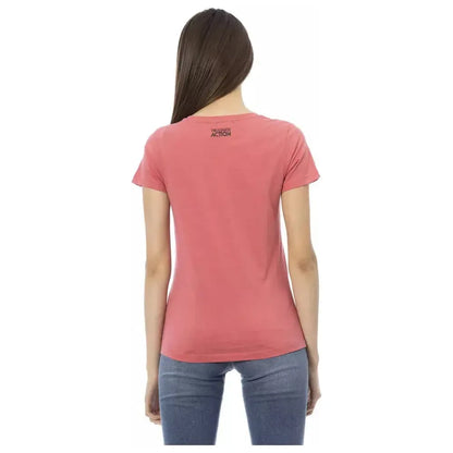 Trussardi Action Multicolor Cotton Women T-Shirt