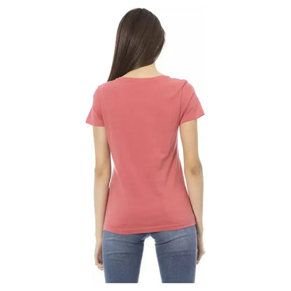 Trussardi Action Multicolor Cotton Women T-Shirt