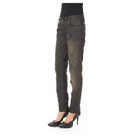 BYBLOS Black Cotton Women Jeans BY-17638-W26