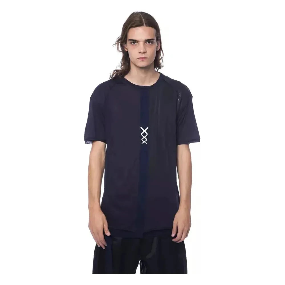 Nicolo Tonetto Blue Cotton Men's T-Shirt