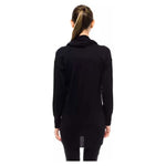 Montana Blu Blue Wool Women Sweater MO-14226-IT40|S