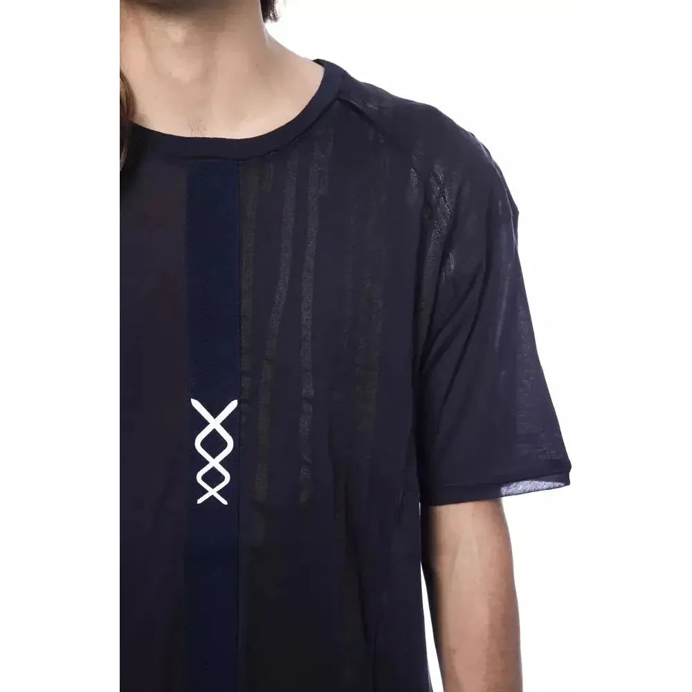 Nicolo Tonetto Blue Cotton Men's T-Shirt