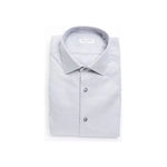 Robert Friedman Beige Cotton Men Shirt RO-20381-M