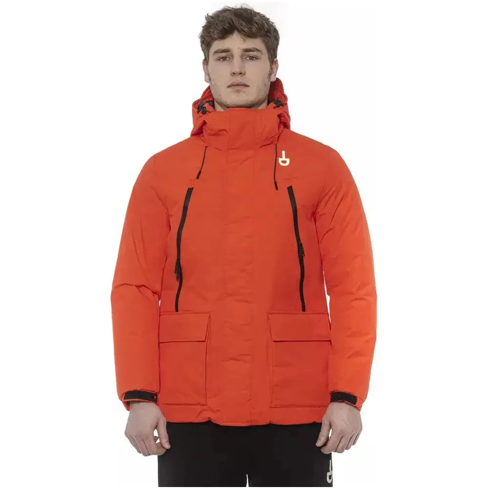 Tond Red Polyester Men Jacket TO-20049-M