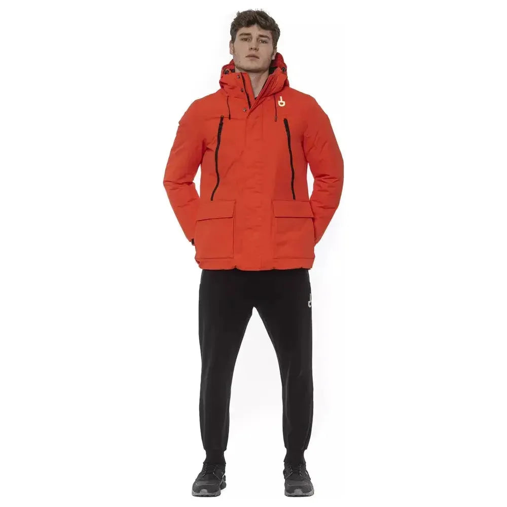 Tond Red Polyester Men Jacket TO-20049-M