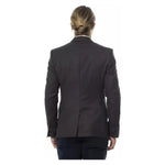 Verri Gray Wool Men Blazer Verri Dark Slate Gray