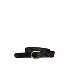 BYBLOS Black Wool Women Belt BYBLOS Black