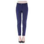 BYBLOS Blue Polyester Women's Slim-Fit Pant BYBLOS Dark Slate Gray