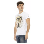 Trussardi Action White Cotton Men T-Shirt TR-22814-S
