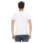 Trussardi Action White Cotton Men T-Shirt TR-22814-S