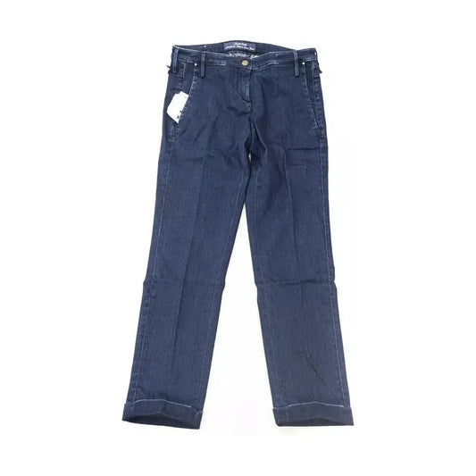 Jacob Cohen Blue Cotton Women Jeans JA-22278-W29
