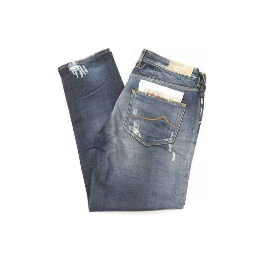 Jacob Cohen Blue Cotton Women's Jean JACO-22262-W30-FBB-304