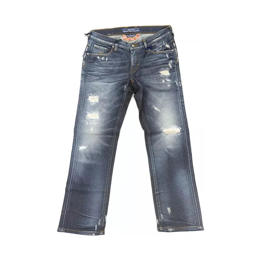 Jacob Cohen Blue Cotton Women's Jean JACO-22262-W30-FBB-304