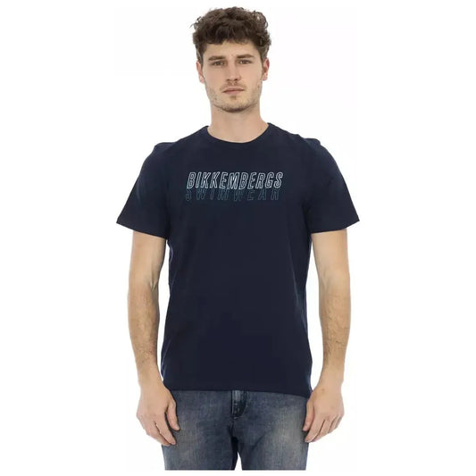 Bikkembergs Army Cotton Men T-Shirt BI-22050-XL