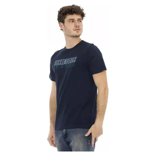 Bikkembergs Army Cotton Men T-Shirt BI-22050-XL