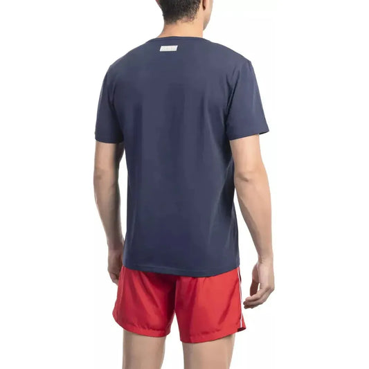 Bikkembergs Army Cotton Men T-Shirt BI-22055-M