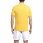 Bikkembergs Yellow Cotton Men T-Shirt BI-22052-S