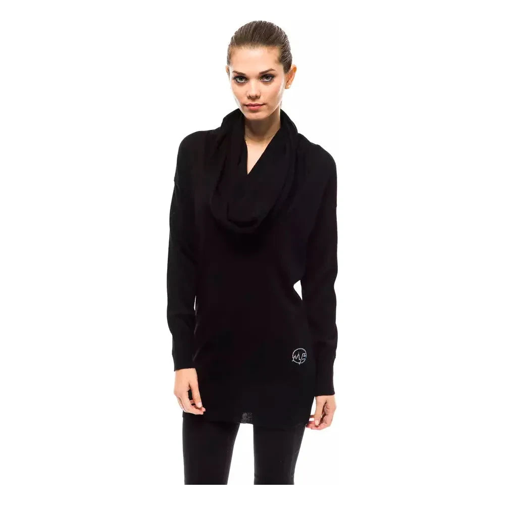 装饰高领别致毛衣