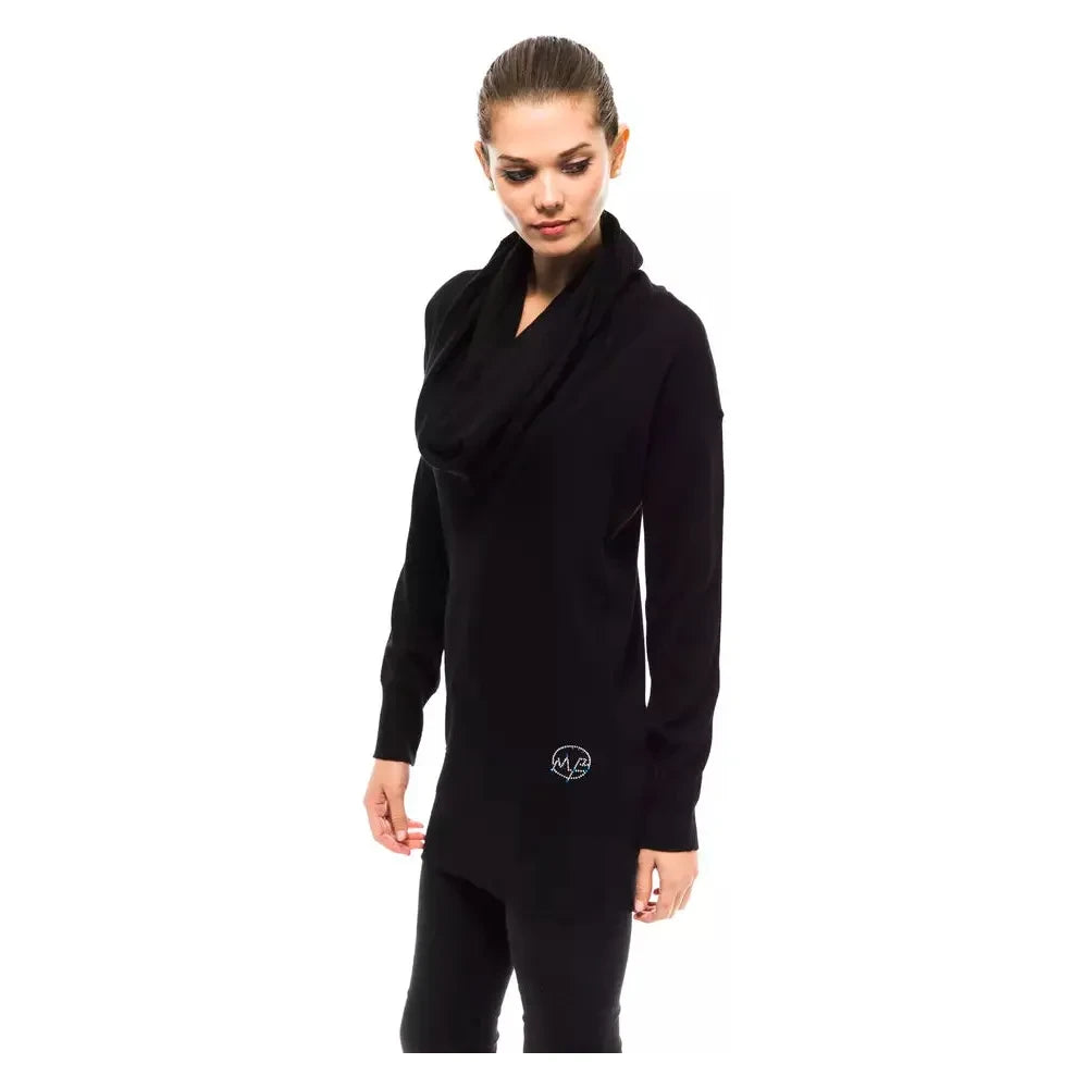 装饰高领别致毛衣