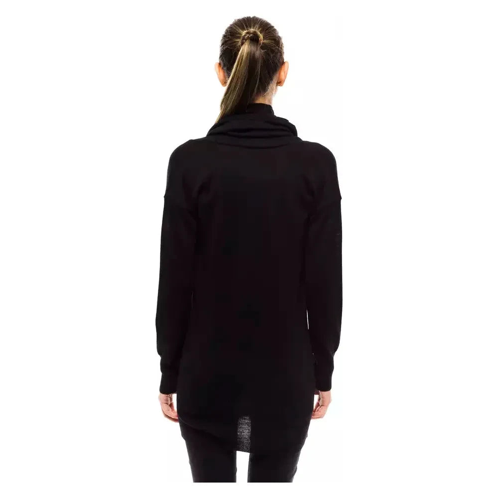 Montana Blu Embellished High Collar Woolen Sweater MOBL-14225-IT42|M-FBB-93