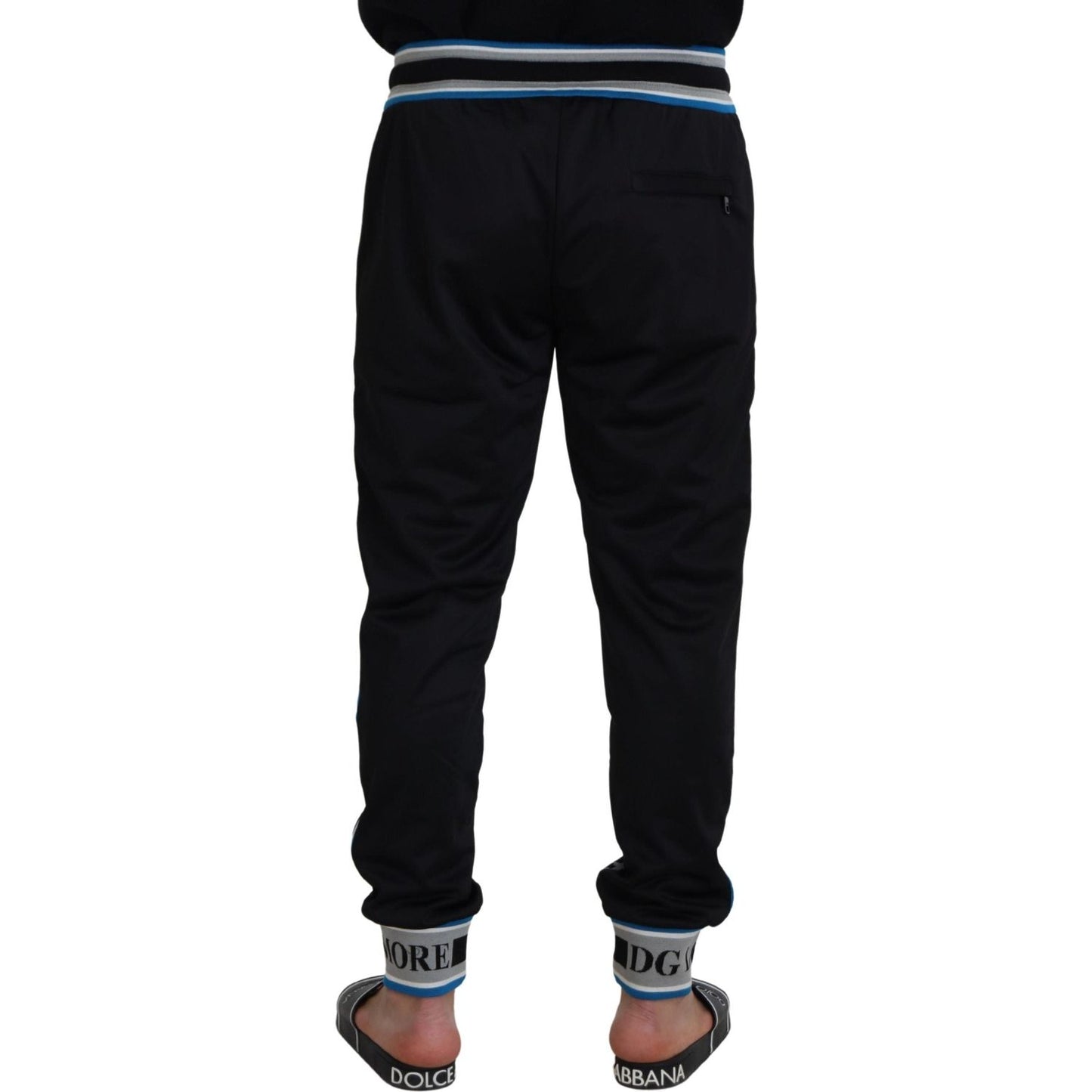 Dolce & Gabbana Multicolor DG King Leopard Print Jogger Pants PAN73225 - 52