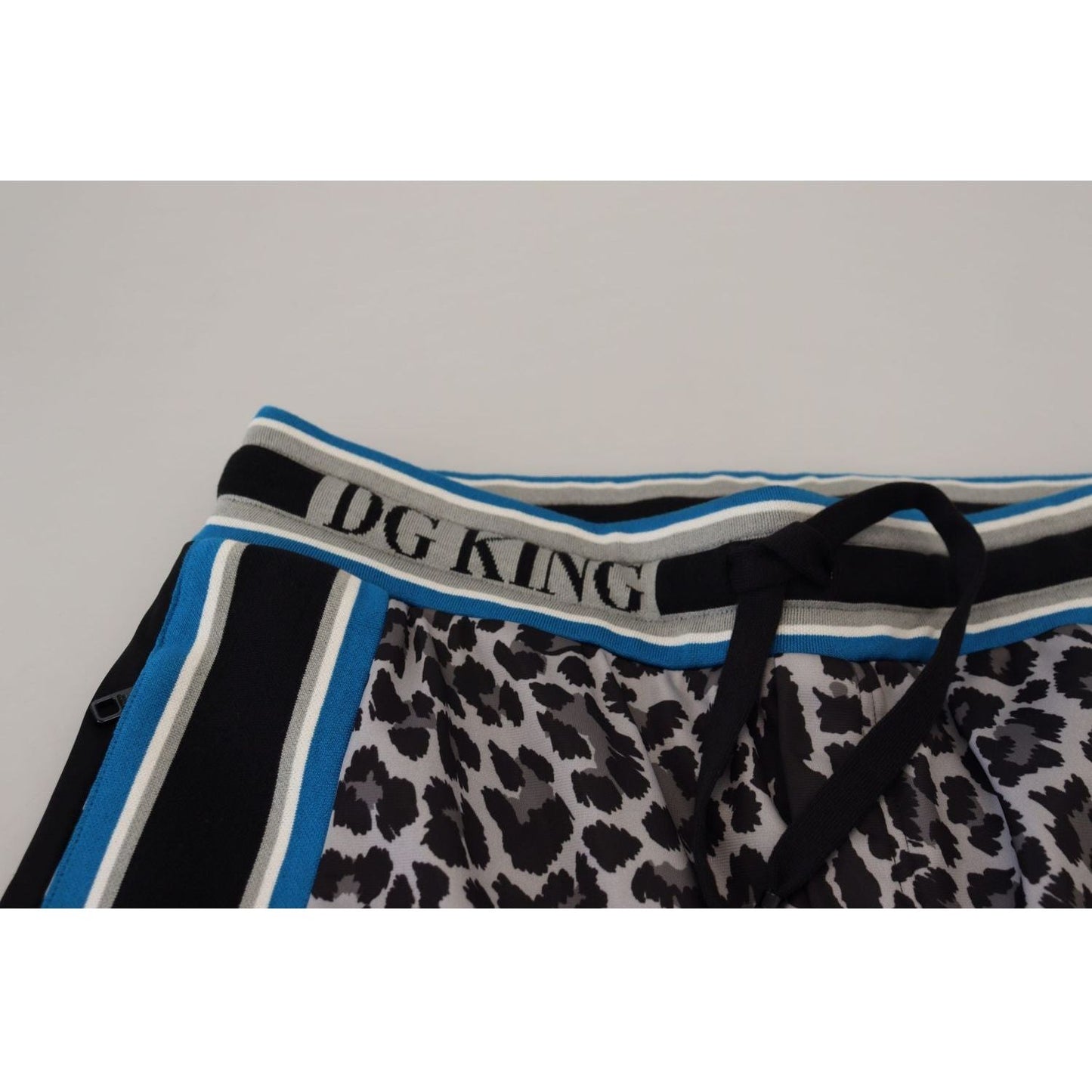 Dolce & Gabbana Multicolor DG King Leopard Print Jogger Pants PAN73225 - 52