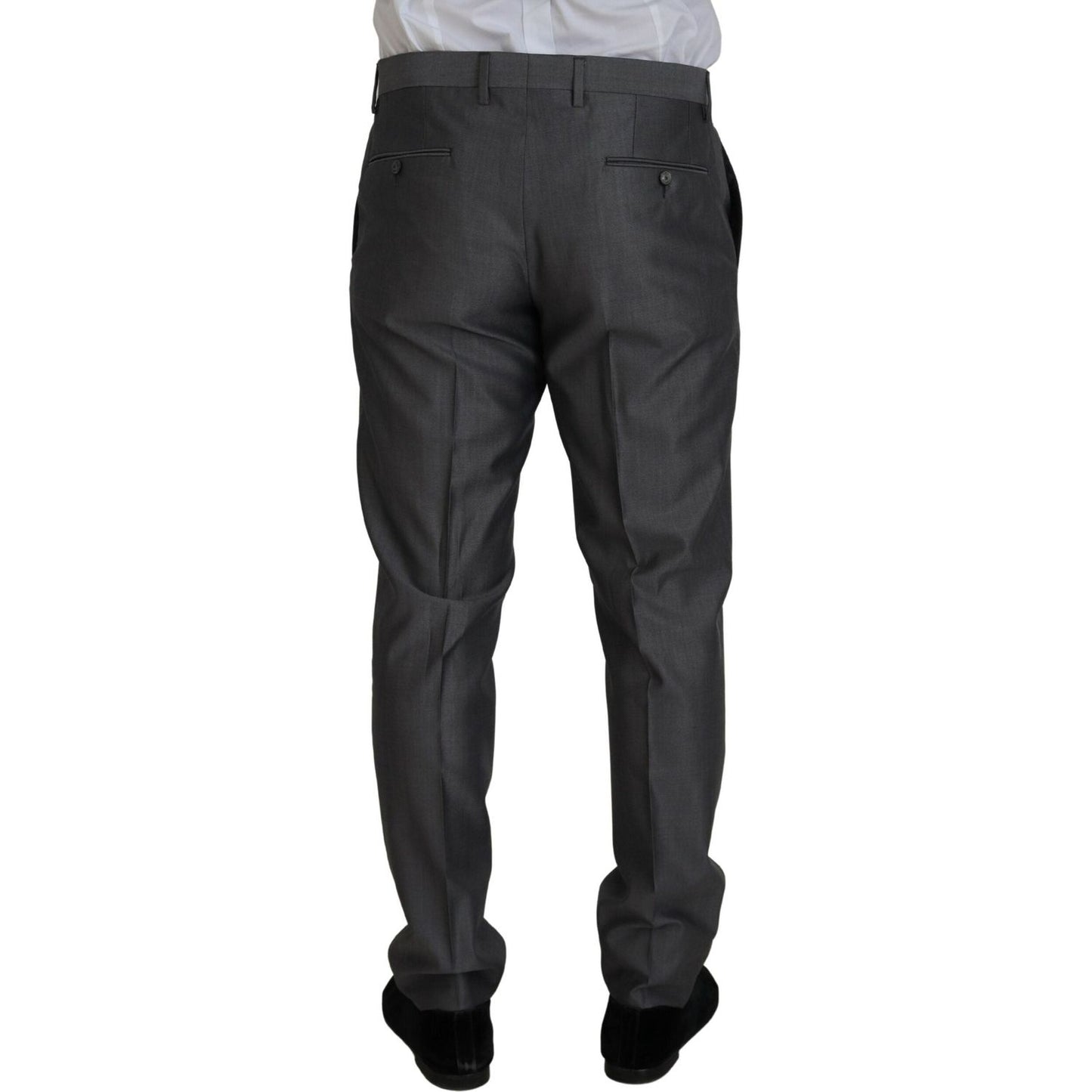Dolce & Gabbana Gray SICILIA 3 Piece Slim Fit Suit KOS2168- 52