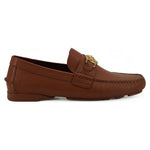 Versace Elegant Medusa-Embossed Leather Loafers 8054712179518
