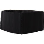 Dolce & Gabbana Black Silk Brass Crystal Embellished Waist Belt BEL8394 - 42