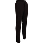 BENCIVENGA Elegant Italian Brown Pants for Men BENCIVENGA Black