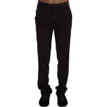 BENCIVENGA Brown Straight Fit Formal Men Pants PAN71364 - 46
