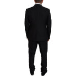 Dolce & Gabbana Black Single Breasted 2 Piece MARTINI Suit KOS2134 - 56