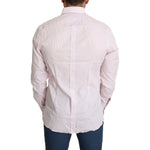 Dolce & Gabbana Light Pink Cotton Formal GOLD Dress Shirt TSH5463-41
