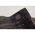 Dolce & Gabbana Gray Green Denim Regular Fit Jeans PAN74557- 54