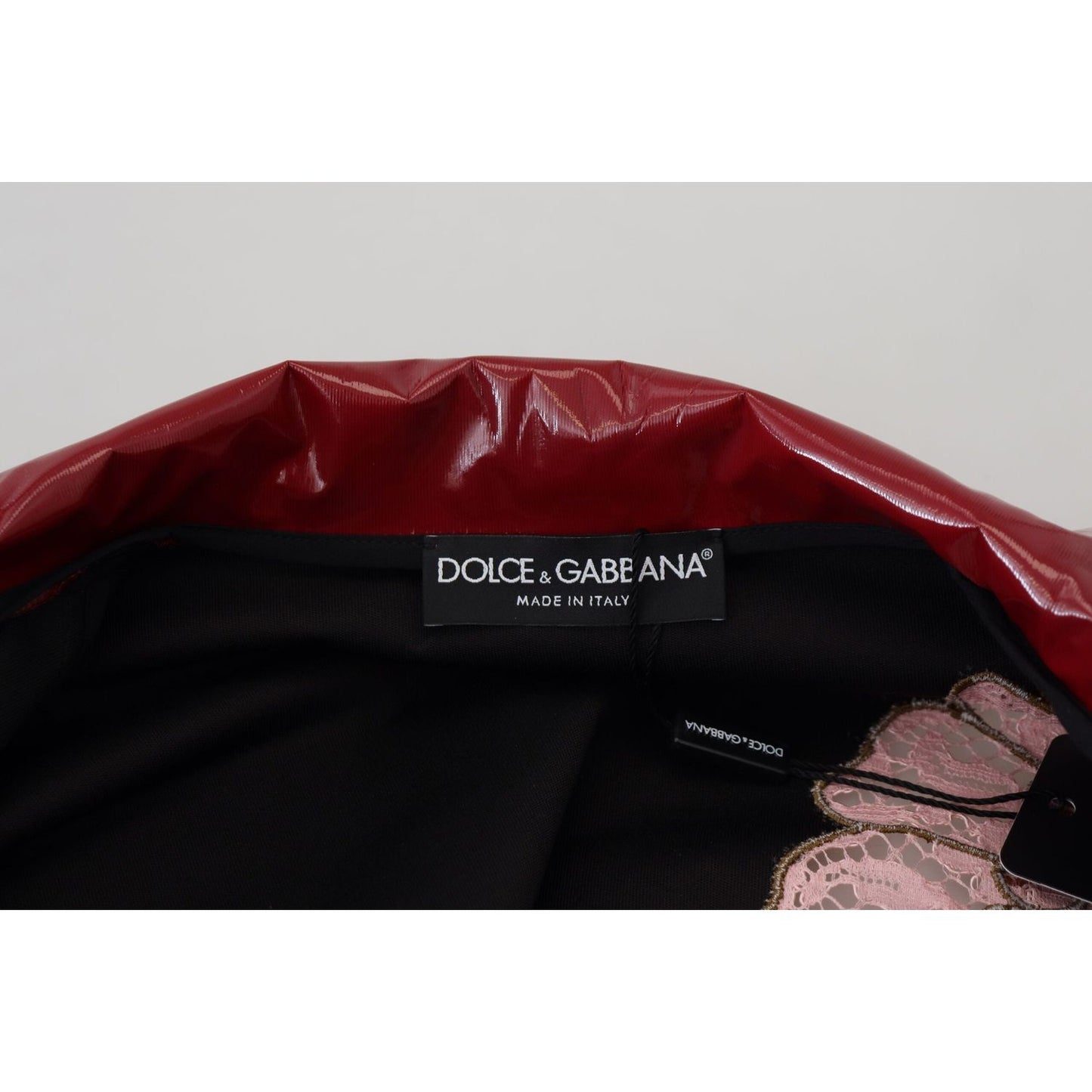 Dolce & Gabbana Maroon Floral Full Zip Polyester Women Jacket JKT3578- 40