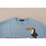 Philippe Model Light Blue Logo Printed Long Sleeves Sweater TSH83275 - 38