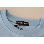 Philippe Model Light Blue Logo Printed Long Sleeves Sweater TSH83279 - 38