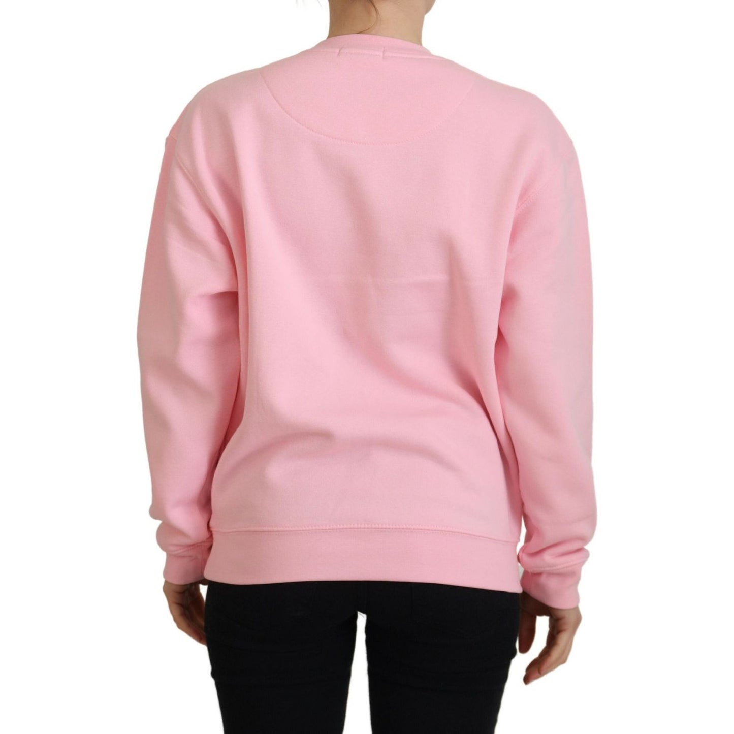 Philippe Model Pink Printed Long Sleeves Pullover Sweater TSH83283 - 38