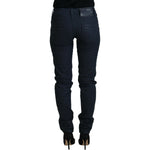 Acht Blue Cotton Skinny Low Waist Women Casual Denim Jeans PAN72696- 26